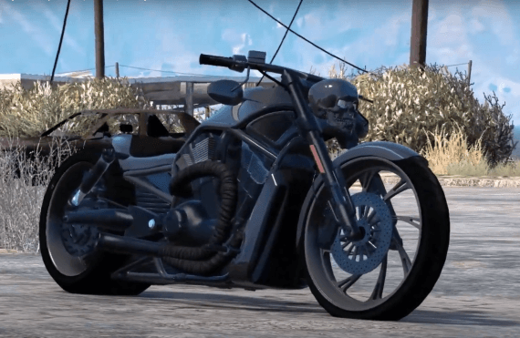 V-ROD Style "Widow"