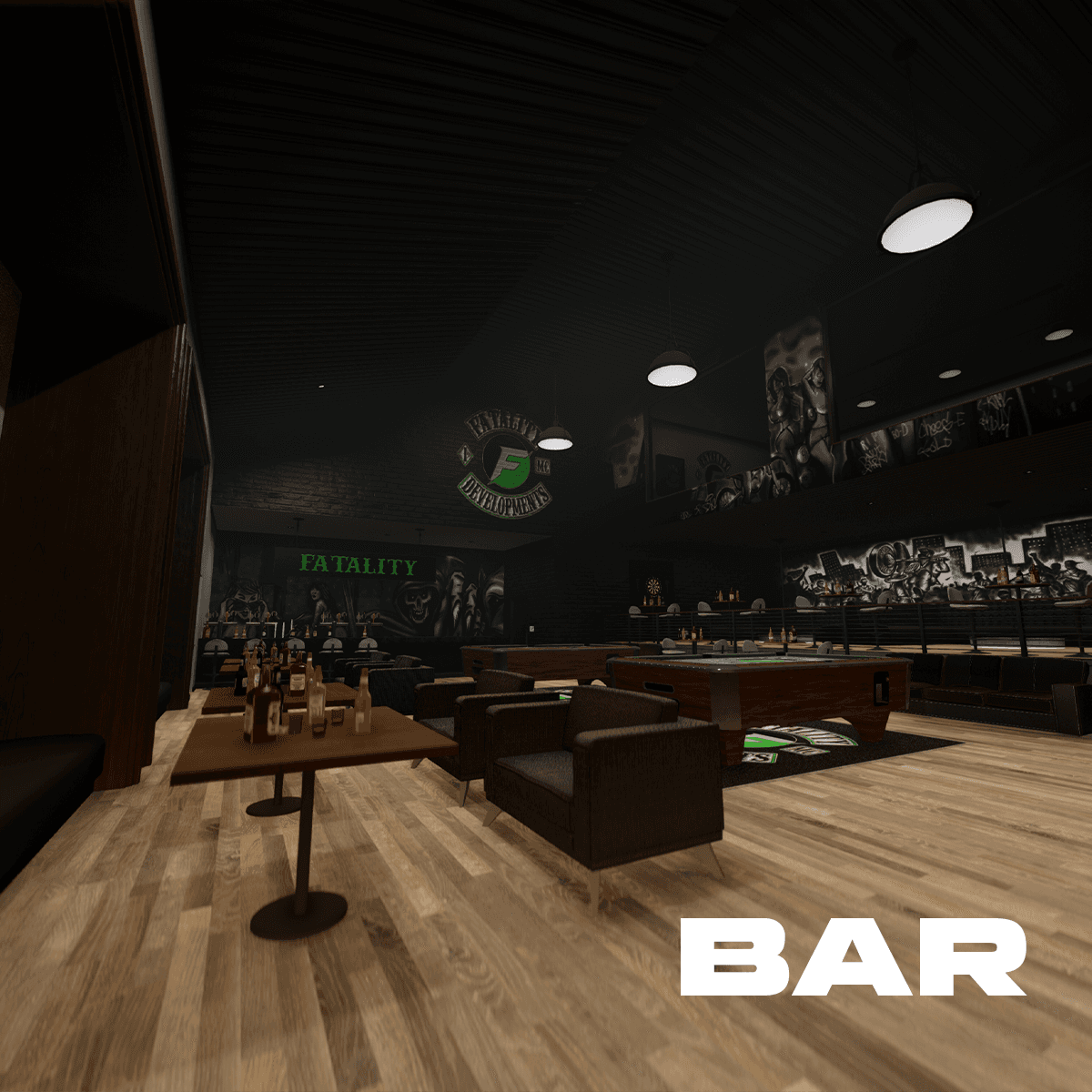 Vinewood MC Clubhouse 9