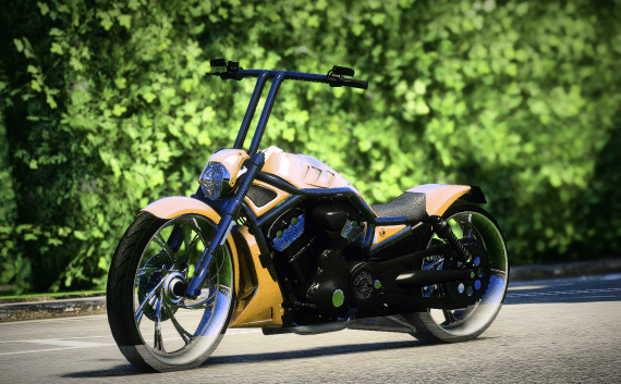 V-ROD Style Muscle T-Bar