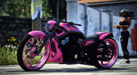 V-Rod Muscle Style Lowbar