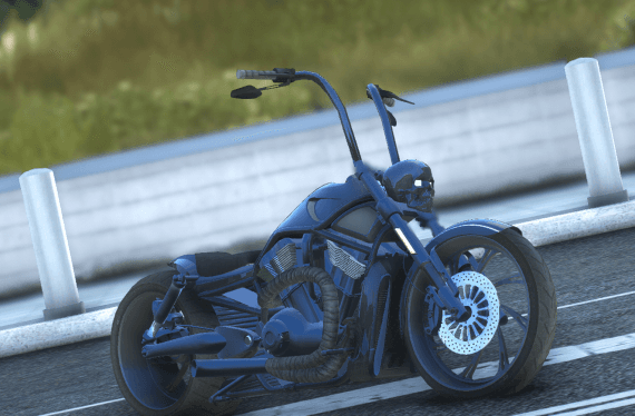 V-ROD Style "Widow Ape"